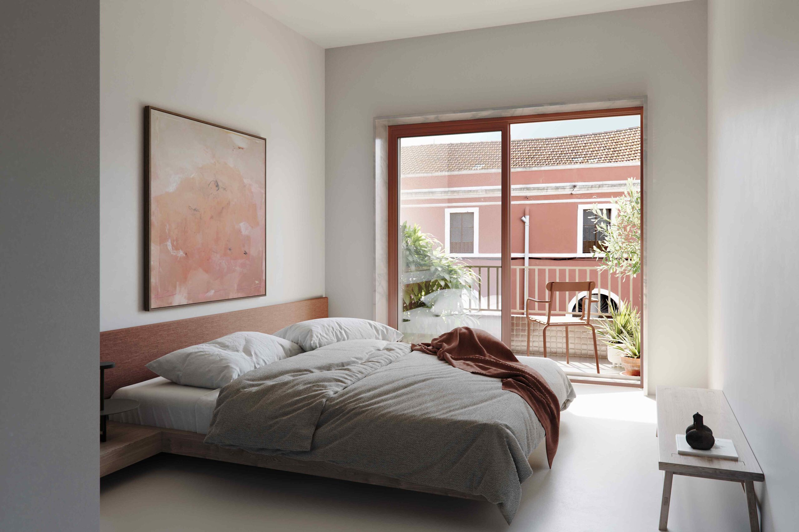 Bedroom_BeatoLofts_ёNRML.STUDIO Bedroom_BeatoLofts_ёNRML.STUDIO